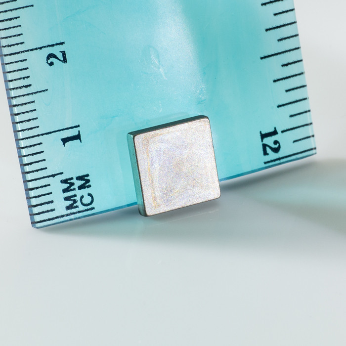 Neodym-Quadermagnet 10x10x2 P 180 °C, VMM5UH-N35UH