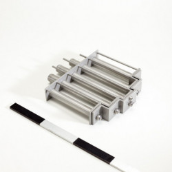 Magnet für den Fülltrichter einer Spritzgussmaschine (Temperaturbeständigkeit bis 80 °C) Dm. 250 mm