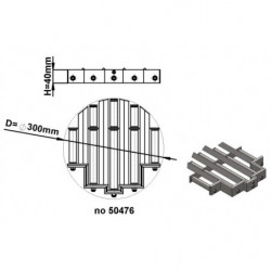 Magnet für den Fülltrichter einer Spritzgussmaschine (Temperaturbeständigkeit bis 80 °C) Dm. 300 mm