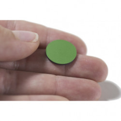 Ausschnitt aus Magnetfolie  Dm. 15 mm grün