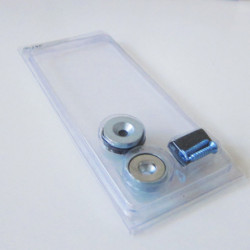Magnetverschluss für Schränke 22,2 x 7,1 mm