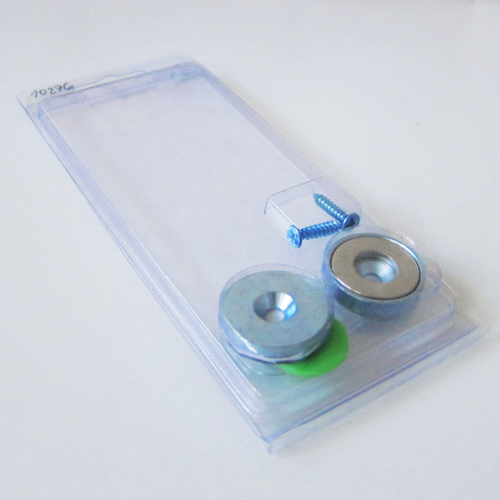 Magnetverschluss für Schränke 28,7 x 6,8 mm