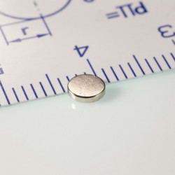 Neodym-Zylindermagnet Dm.4x0,8 N 80 °C, VMM4-N30