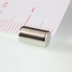 Neodym-Zylindermagnet Dm.5x8,47 N 80 °C, VMM8-N45