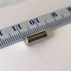 Neodym-Zylindermagnet Dm.5x10 N 80 °C, VMM8-N45