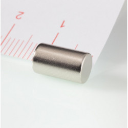 Neodym-Zylindermagnet Dm.6x10 N 120 °C, VMM1H-N27H