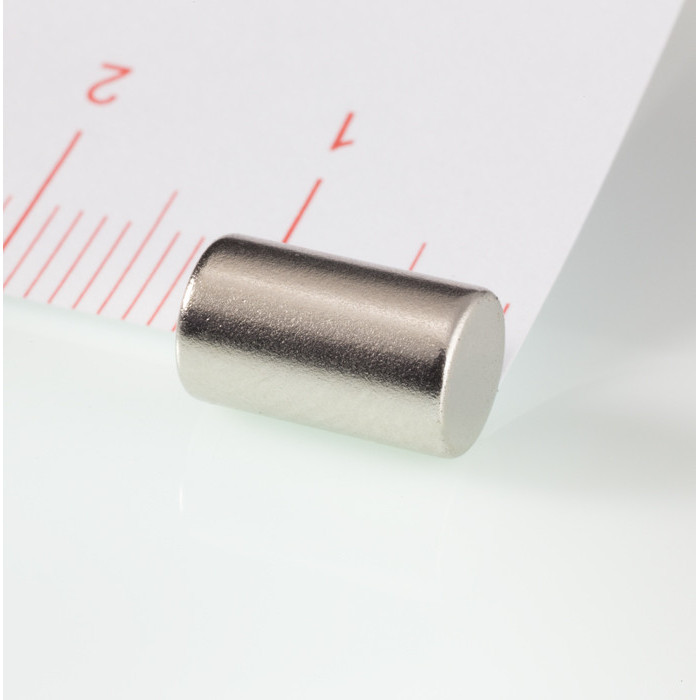 Neodym-Zylindermagnet Dm.6x10 N 120 °C, VMM1H-N27H