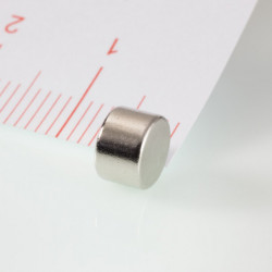 Neodym-Zylindermagnet Dm.6,1x4 N 80 °C, VMM4-N35