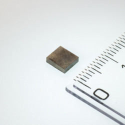 Neodym-Quadermagnet 5,5x5x1,5 P 80 °C, VMM8-N45