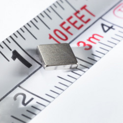 Neodym-Quadermagnet 5x5x1 N 120 °C, VMM65H-N44H