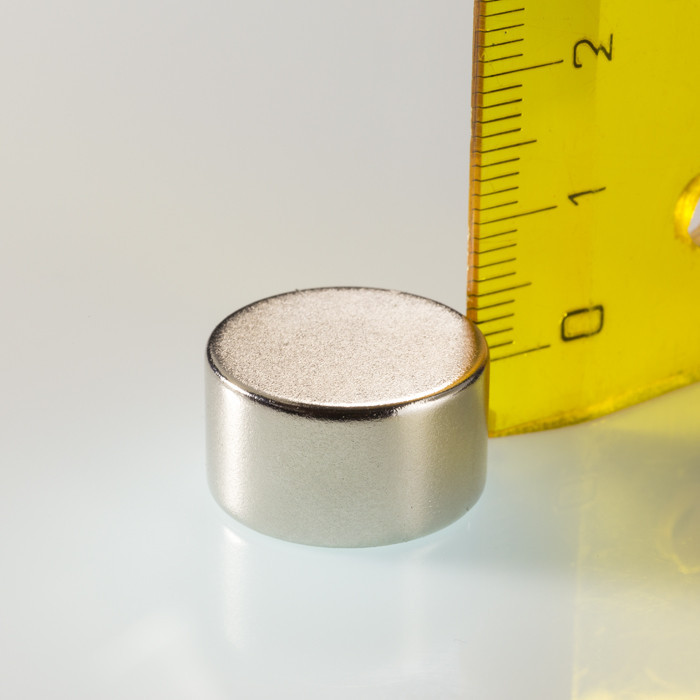Neodym-Zylindermagnet Dm.18x10 N 80 °C, VMM5-N38