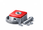 Neodym-Sonderform-Magnete mit einer Haftkraft von 5–15 kg