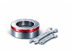 Neodym-Ringmagnete mit einer Haftkraft von 2–5 kg