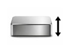 Neodym-Quader-Magnete mit einer Höhe C 0–5 mm