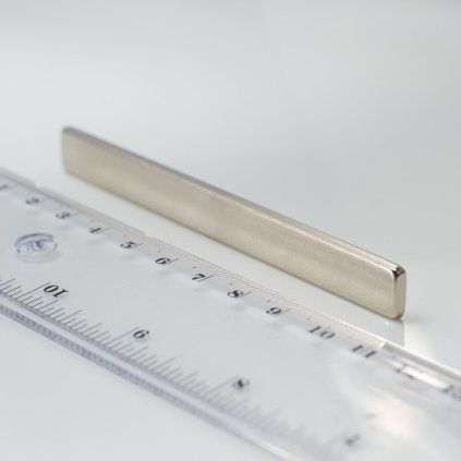 Neodym-Quadermagnet 100x10x3 N 80 °C, VMM5-N38