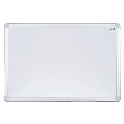 Weiße Magnettafel 150 × 100 cm mit Aluminiumrahmen