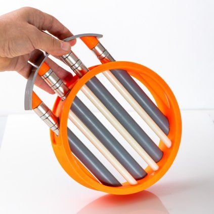 Magnet für den Einfülltrichter MDN 200 MVM-STEFF-STD mit vier Magnetstäben