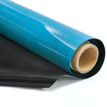 Schwarze selbstklebende metallbeschichtete Folie für Kreidetafeln