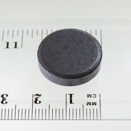 Isotroper Ferrit-Zylindermagnet mit 20 mm Durchmesser und 5 mm Höhe