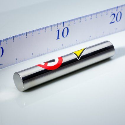 Fester Neodym-Abscheidestab mit 25 mm Durchmesser und 150 mm Länge